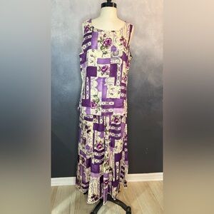 Vintage Lacy Afternoon 3-Piece Set Reversible Top NWT Pockets Skirt